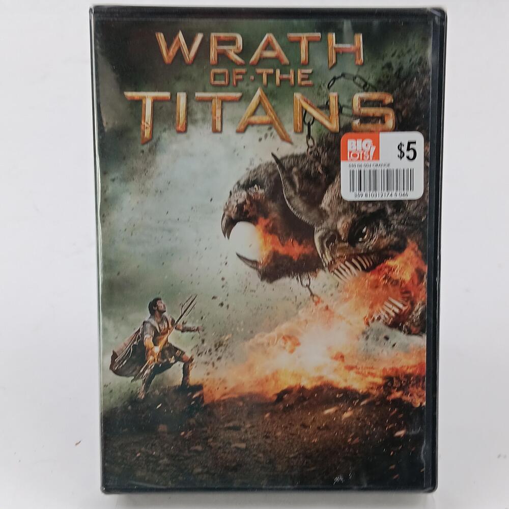 Wrath Of The Titans DVD Widescreen 2012 PG-13 Warner Bros Action Fantasy Movie